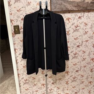 Amazon Essentials Classic Black Women's Blazer